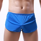 abordables Shorts de sport pour hommes-Homme Short Running Course Short d&#039;athlétisme Bas Sport &amp; Loisir Athleisure Respirable Séchage rapide Doux Aptitude Exercice Physique Marathon Tenue de sport Tenues de Sport Couleur Pleine Noir
