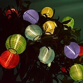 お買い得  太陽光発電-ソーラーランタンストリングライト屋外防水 3 メートル 20led 装飾ライト多色パティオガーデンウェディングパーティーキャンプ寝室の装飾