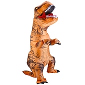 levne Halloween-Dinosaurus předvečer Všech svatých Kostým na Večírek Nafukovací kostým Karnevalový kostým Legrační kostým Dětské Dospělé Pánské Dámské Chlapecké předvečer Všech svatých Plesová maškaráda Výkon Párty