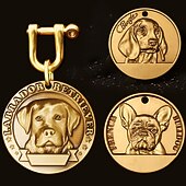 お買い得  犬用首輪＆ハーネス＆リード-犬用 猫用 タグ 反射 調整可能 携帯用 アウトドア ウォーキング