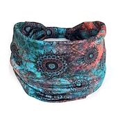abordables Accessoires de coiffure-Bandes de cheveux pour femmes, motifs imprimés africains, large bord, nouage élastique, bandeaux de sport, de yoga, couvre-chef pour femmes, accessoires pour cheveux