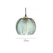 cheap Island Lights-LED Pendant Lights Green Glass Pendant Lighting for Kitchen Island Kitchen Lights Ceiling 1 Pack 110-240V