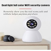 economico Videocamere di sorveglianza domestica per interni-visione notturna senza fili wifi a infrarossi sicurezza domestica monitoraggio della rete supporto rilevamento allarme mobile visualizzazione in tempo reale