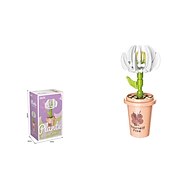 cheap Building Toys-Meat building block flower blind box simulation flower potted tabletop decoration assembly boutique toy gift prize