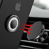 preiswerte Handy-Halter-Telefonringhalter Tragbar Faltbar Magnetisch Telefonhalter für Outdoor Heim B¨¹ro Kompatibel mit Alles Handy Handy-Zubehör