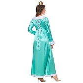 preiswerte Damenkostüme-Alice in Wonderland Prinzessin Peach Rote Königin Kleid Cosplay Kostüm Erwachsene Damen Cosplay Leistung Party Halloween Karneval Maskerade Einfaches Karnevalskostüm