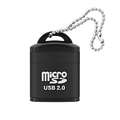 cheap Computer &amp; Office-Mini TF Card Reader Lanyard Card Reader Plug And PlayApplicable To Computer Car Audio And Other USB Interface Equipment For Windows Mac OS Linux
