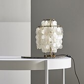 tanie lampka nocna-Shell lampka nocna dekoracja lampy lampka nocna do sypialni 110-240v