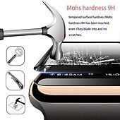 Χαμηλού Κόστους Smartwatch Προστατευτικά Οθόνης-[συσκευασία 2 τεμαχίων] Παρακολουθήστε Προστατευτικό οθόνης Συμβατό με Apple Watch Ultra 49mm Series 8 7 41mm 45mm Series 6 5 4 SE 40mm 44mm Series 3 2 1 38mm 42mm