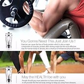 cheap Kitchen Appliances-Portable USB Rechargeable Protein Shaker Bottle Electric Mixer Cup