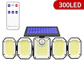 economico Applique per esterni-1 pc 8 W Illuminazione esterna da parete Ad energia solare Luce fredda 3.2 V 300 Perline LED