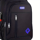 olcso Laptoptáskák és -hátizsákok-1db ultrakönnyű hátizsák férfi számítógépes hátizsák nagy kapacitású utazási középiskolás kisiskolásoknak iskolatáska usb töltőporttal fröccsenésmentes víz iskolatáska laptop notebook táska