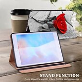 cheap iPad case-Tablet Case Cover For Apple 12.9 11 9.7 ipad 9th 8th 7th Generation 10.2 inch iPad mini 6th 8.3&quot; iPad mini 5th 4th 3rd 2nd 1st 7.9&#039;&#039; with Stand Holder Flip Card Holder Graphic Butterfly TPU PU Leather