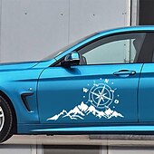 halpa Tarrat-ovendash diy design auto kuorma koristeelliset tarrat maastoautolle vuoristoseikkailijoille kompassi maastoauto matkailuauto asuntoautotarvikkeet