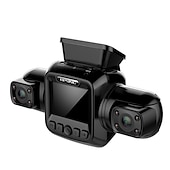 preiswerte Autofestplattenrekorder-4 Kanäle 1080p1080p1080p1080p WiFi GPS Auto DVR Doppelobjektiv 8 Infrarotlicht Nachtsicht 4 Objektiv 170 Grad Dashcam Autokamera