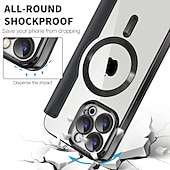 preiswerte Handyhülle für iPhone-Handyhülle für iPhone 16e Apple AirTag iPhone 16 iPhone 15 Pro Max Plus 14 13 12 11 Wallet Case mit Magsafe transparentem Kartensteckplatz Retro TPU PU-Leder