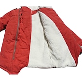 billiga Pojkars dunjacka och parka-Barn Pojkar Kappa Fleece-jacka Ytterkläder Ensfärgat Långärmad Dragkedja Täcka Ledigt Mode Förtjusande Dagligen Marinblå Orange Vår Höst 7-13 år