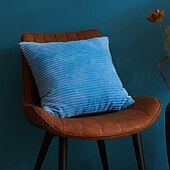 economico Tendenze cuscini-cuscini decorativi cuscini più belli velluto a coste tinta unita semplice senza anima strisce di mais fodera per cuscino fodera per cuscino multicolore