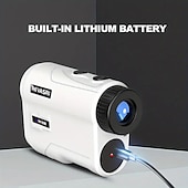 cheap Rangefinders &amp; Telescopes-Golf Rangefinder With Slope And Pin Lock Vibration External Slope Switch For Golf Tournament Legal Rangefinders With Rechargeable Battery 1000YDS Laser Range Finder