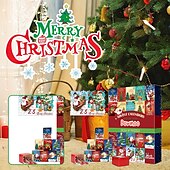 cheap Best Christmas Gifts-Christmas Advent Calendar Puzzle Toy Puzzle Creative Toy Christmas Calendar Puzzle for Christmas Gifts