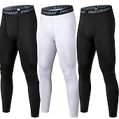olcso Alj alja-férfi hosszú johns termál fehérnemű termikus nadrág tiszta színű harisnya / leggings napi edzőtermek poliészter termikus komfort nadrág elasztikus derék téli ősz fekete otthoni ruhák
