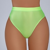 levne pole dancewear-Taneční kostýmy Exotické taneční oblečení tanec u tyče Spodní prádlo Čistá Barva Dámské Výkon Trénink Vysoký Polyester