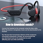 levne Sportovní headsety-X7 Sluchátka pro přenos kostí Sluchátka pro kostní vedení Bluetooth 5.3 Sportovní Ergonomický design Stereo pro Apple Samsung Huawei Xiaomi MI pro kancelářské podnikání Cestování a zábava Hry na