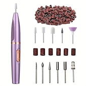economico Sicurezza personale-rinnova le tue unghie con questa mini penna elettrica per manicure &amp; set di smerigliatrici per unghie multitesta!