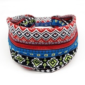 abordables Accessoires de coiffure-Bandes de cheveux pour femmes, motifs imprimés africains, large bord, nouage élastique, bandeaux de sport, de yoga, couvre-chef pour femmes, accessoires pour cheveux