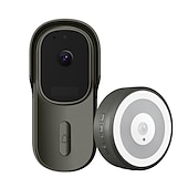 voordelige Video-intercomsystemen-tuya smart home video deurbel 1080p camera buiten draadloze wifi deurbel waterdicht huis beveiliging smart lifefor alexa/google home