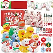 cheap Best Christmas Gifts-Decompression Christmas Countdown Calendar Blind Box Set Decompression Christmas Countdown Blind Box Gift Toy for Christmas Gifts