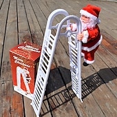 economico Accessori-offerte decorazioni natalizie! abcnature led decorazioni natalizie babbo natale arrampicata elettrica appesi giocattoli di natale