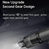 cheap Vacuum Cleaners-USB Rechargeable Wireless Car Vacuum Cleaner Household Vacuum Cleaner 68W Handheld Auto Vacuum Cleaner