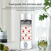 olcso Konyhagépek-400 ml-es hordozható elektromos vízforraló csésze intelligens forró vizes tea kávé rozsdamentes melegítő utazás