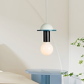 economico Luci Isola cucina-lampada a sospensione a led lampada a sospensione in legno semplice caffetteria ristorante bar lampada a sospensione plafoniera in metallo per camera da letto camera per bambini 110-240v