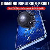 Недорогие Защитные плёнки для экрана iPhone-2 штs Защитная пленка Назначение Apple айфон 16 iPhone 15 Pro Max 14 Plus 13 12 11 Pro Max Закаленное стекло Уровень защиты 9H Анти-пузыри Против отпечатков пальцев HD Совместимость с 3D Touch