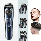 billiga Rakning och hårborttagning-professionella hårklippare hårtrimmersats för män sladdlös frisör blekningsklippare hårklippningssats skägg t outliner trimmers hårklippning grooming kit