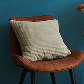 economico Tendenze cuscini-cuscini decorativi cuscini più belli velluto a coste tinta unita semplice senza anima strisce di mais fodera per cuscino fodera per cuscino multicolore