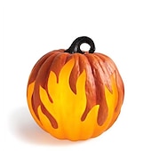 levne Halloweenové závěsné a stolní dekorace-halloweenská dýňová lucerna jack-o-lantern na baterie napájená osvětleným plamenem dýňová párty laskavost venkovní zahradní dekorace