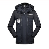 economico giacca attiva-piumino da donna escursionismo giacche 3-in-1 giacca da sci inverno esterno termico caldo impermeabile antivento leggero giacca invernale capispalla soprabito campeggio caccia pesca rosa bianco sporco arancione