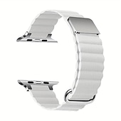 رخيصةأون عصابات Apple Watch-متوافق مع Apple Watchband 38 مم 40 مم 41 مم 42 مم 44 مم 45 مم 49 مم مشبك معدني نساء رجال جلد استبدال حزام الساعة إلى iwatch Ultra 2 Series 9 8 7 SE 6 5 4 3 2 1
