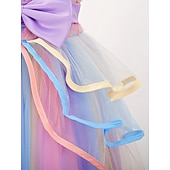 levne Dívčí kostýmy-Jednorožec Šaty Cosplay Paruky taška Punčocháče pro tanec Tutu Filmové kostýmy for Dívčí Batole Dětské Karneval Nový rok Plesová maškaráda Svatební Svatební host