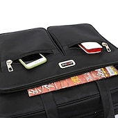 cheap Men&#039;s Bags-Men&#039;s Business Laptop Bag with Shoulder Strap, Water-Resistant Work Briefcase with Multiple Zipper Pockets for Office and Travel