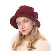 levne Klobouky-Dámské Čepice Beanie Teplá zimní čepice Denní Dovolená Plná / Jednobarevná Úplet Na běžné nošení Běžné / Denní 1 pcs