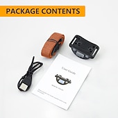 cheap Dog Training &amp; Behavior-No shock Auto anti-bark collar for dogs and cats IP65 waterproof LCD screen to check power level two anti-barking modes