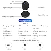 levne Pokojové infračervené kamery-hdq15 mini kamerový dohled ip wifi hd 1080p noční vidění dálkové ovládání inteligentní domácnost mikro zabezpečení ochrana kamery pro dětské chůvičky