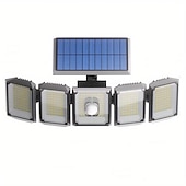 economico Applique per esterni-1 pc 8 W Illuminazione esterna da parete Ad energia solare Luce fredda 3.2 V 300 Perline LED