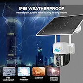 זול מצלמות רשת IP חיצוניות-VC3-W מצלמת IP 1080P (1920 × 1080) Dome אלחוטי גלאי תנועה גישה מרחוק עמיד במים חוץ תמיכה 128 GB