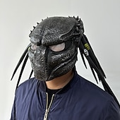 olcso halloween 2024-idegen háborúk vas harcos maszk méreg farkas blokkoló sisak halloween cosplay vas harcos sisak
