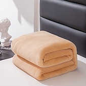 cheap Bed Blankets-Super Soft Coral Fleece Blanket Light Weight Solid Pink Blue Faux Fur Mink Throw Sofa Cover Bedspread Flannel Blankets Fleece Blanket Sherpa Blanket